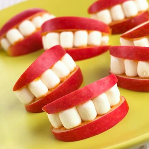 apple teeth