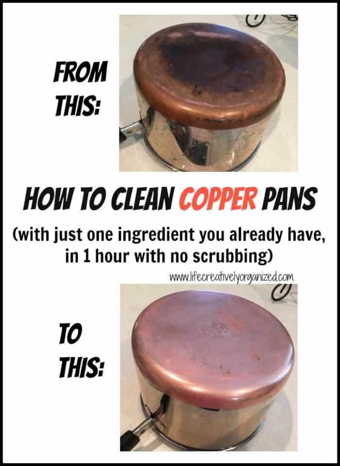 How to clean copper pans with just one ingredient you already have