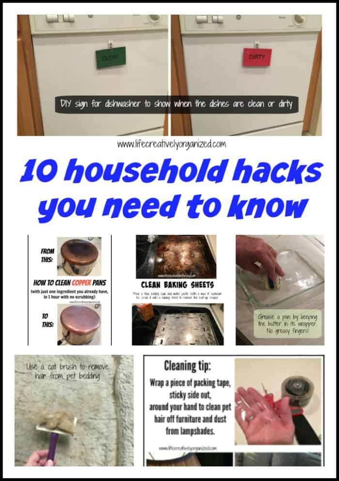 10 household hacks you need to know