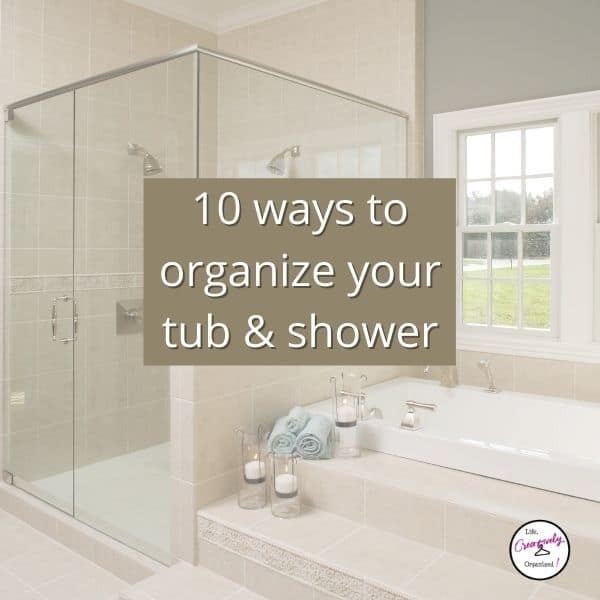 10 great ideas to organize the tub and shower - LIFE, CREATIVELY