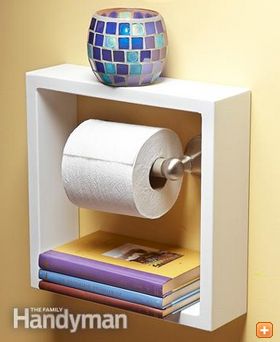 toilet roll frame