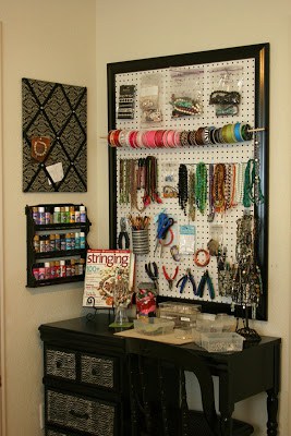 jewelry making pegboard