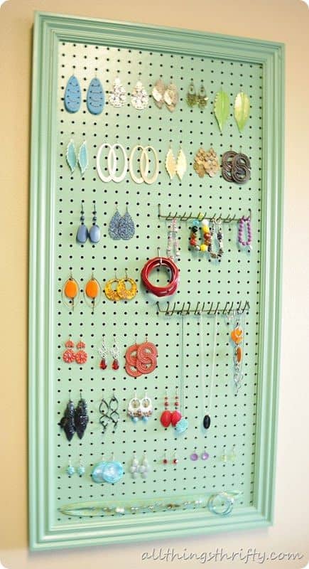 jewelry pegboard