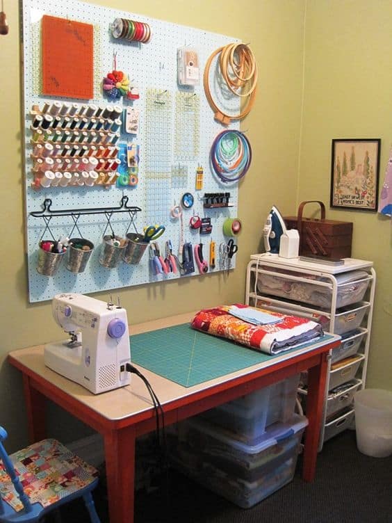 quilting pegboard