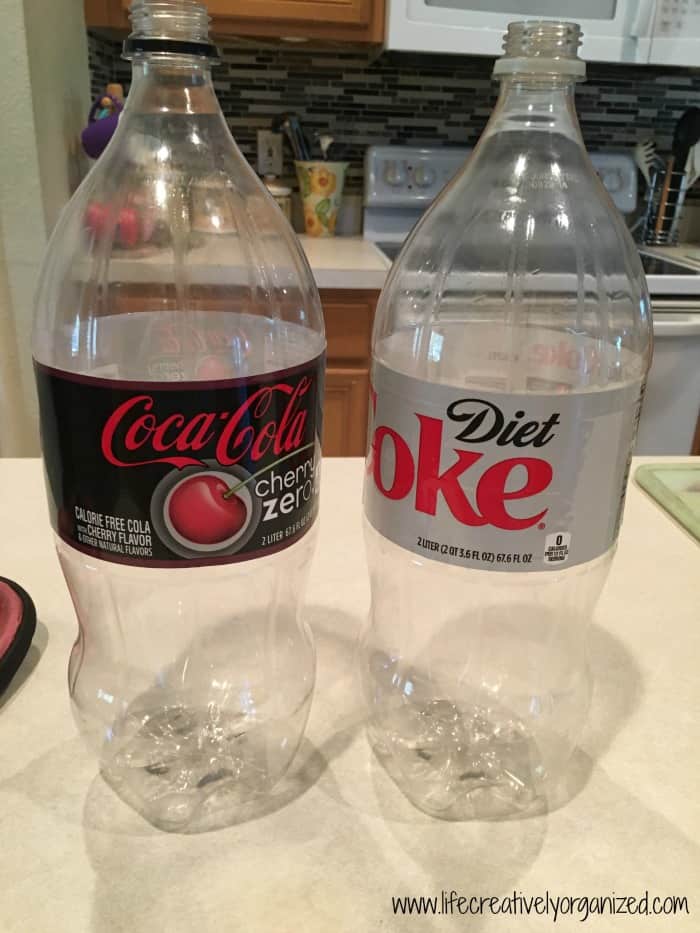 2L Coke bottles