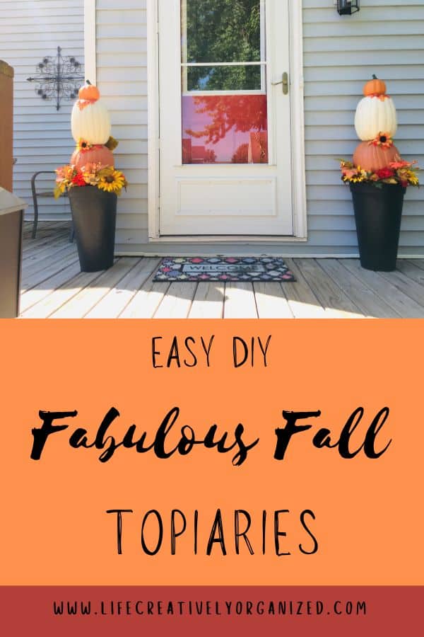 Fabulous Fall topiaries pin