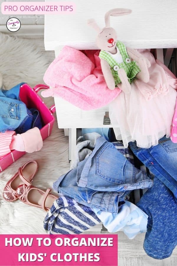 How to organize and store outgrown baby clothes [+ free printable labels] —  The Organized Mom Life