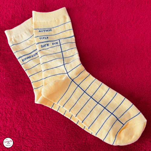 library socks - LIFE, CREATIVELY ORGANIZED